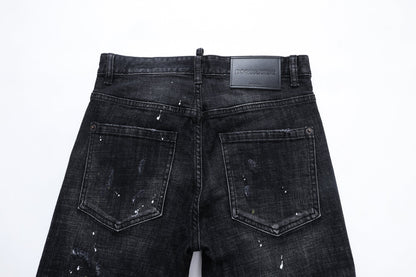 DSQ2 Jeans Black Ripped