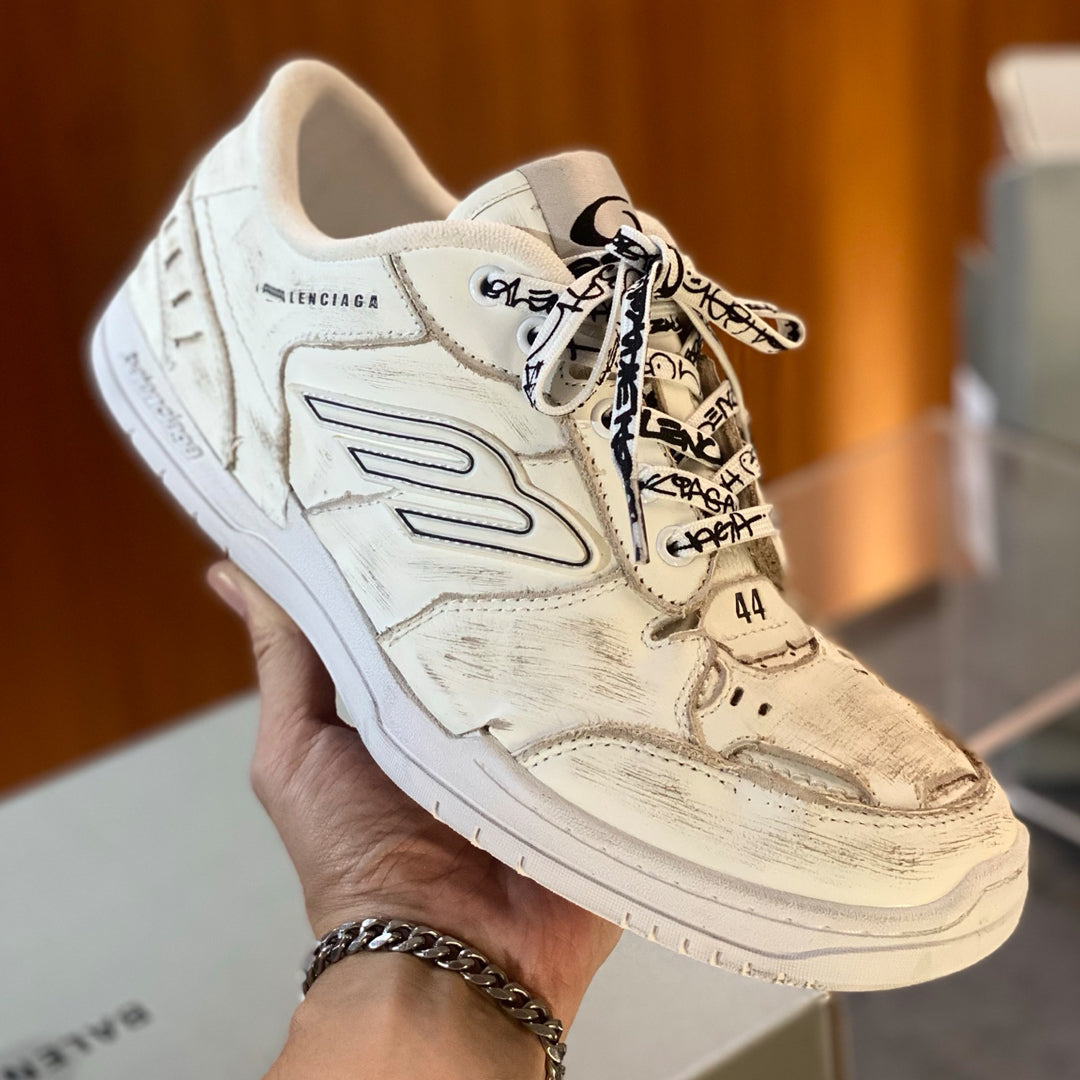 Balenciaga  Distressed Vintage Shoe