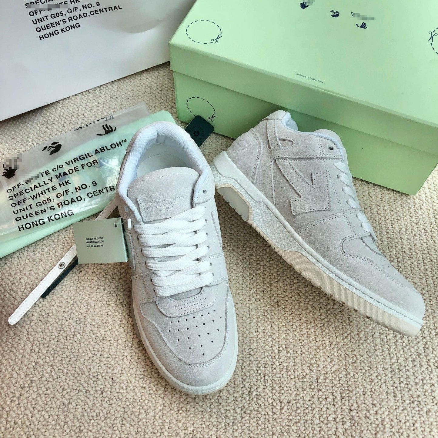 OFF-Whlte Arrow logo Sports shoes#10