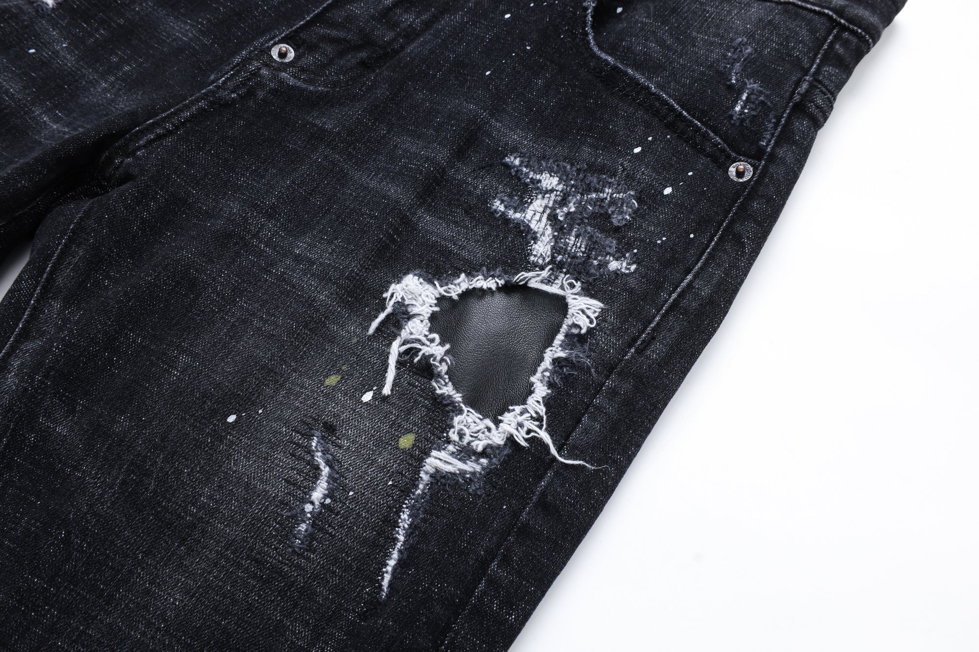 DSQ2 Jeans Black Ripped