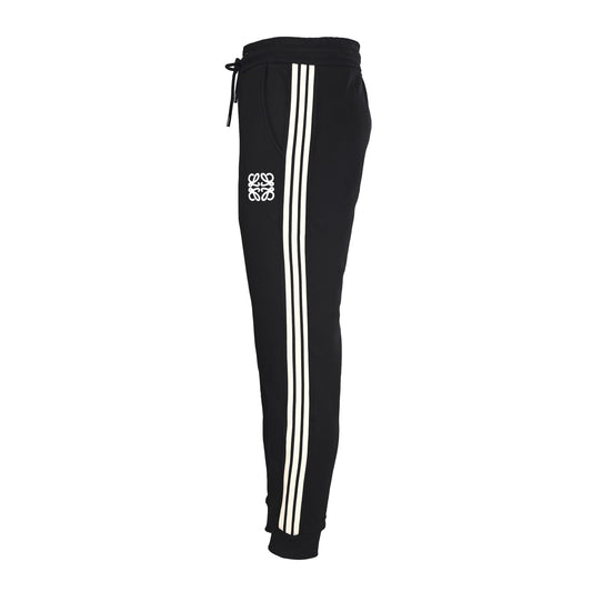 Lowe Fleece-Lined Sweatpants with Logo-Embroidered Webbing
