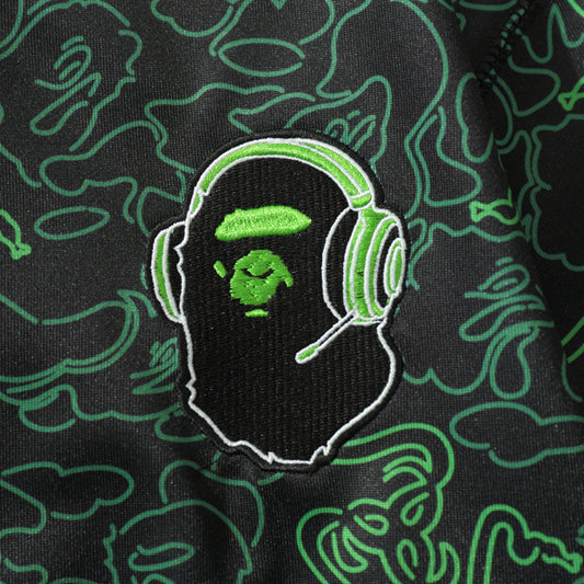 BAPE Snake Camo Shark Zip Hoodie