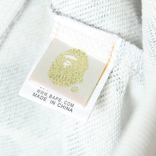 BAPE ABC Camo Shark Hoodie - Green & Grey