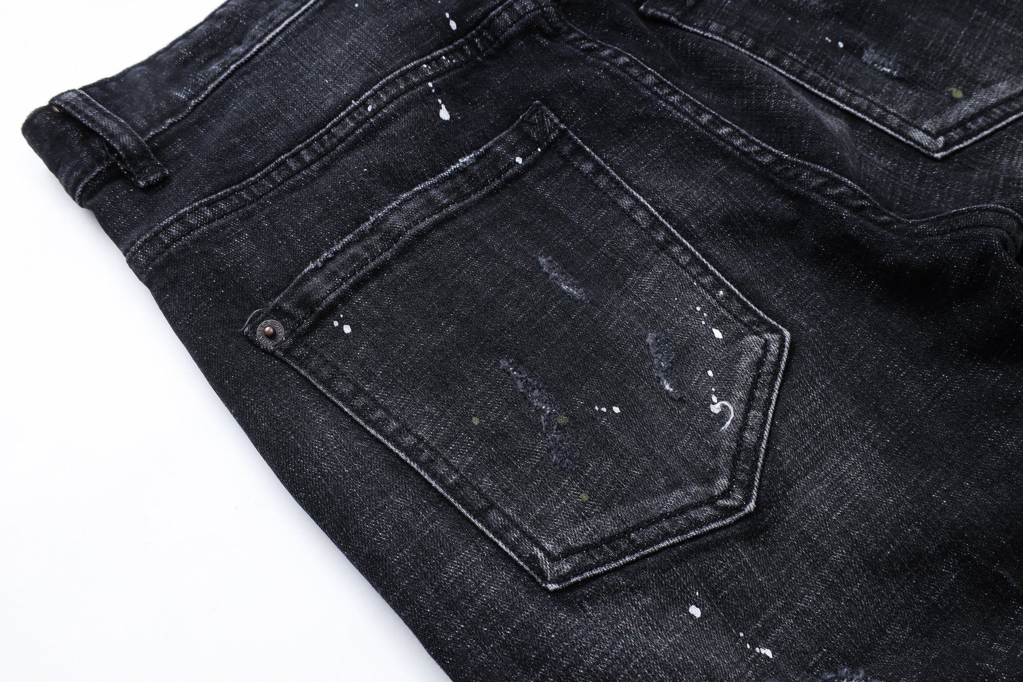 DSQ2 Jeans Black Ripped