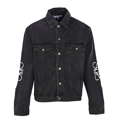Lowe Embroidered Denim Jacket