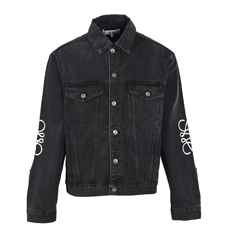 Lowe Embroidered Denim Jacket