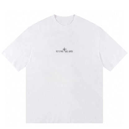 ST0NE lSLAND Pure Cotton T-Shirt #1