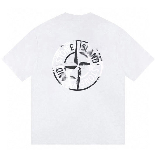 ST0NE lSLAND Pure Cotton T-Shirt #1