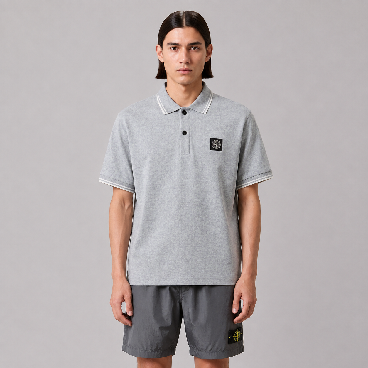 ST0NE lSLAND Pure Cotton T-Shirt #7