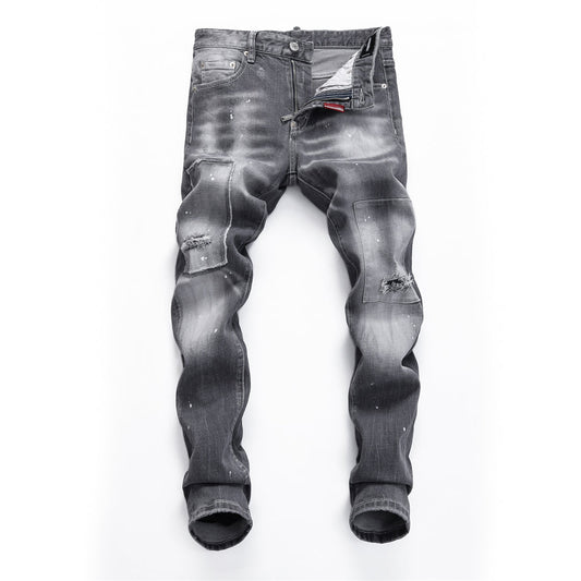 DSQ2 Jeans Ripped Gray