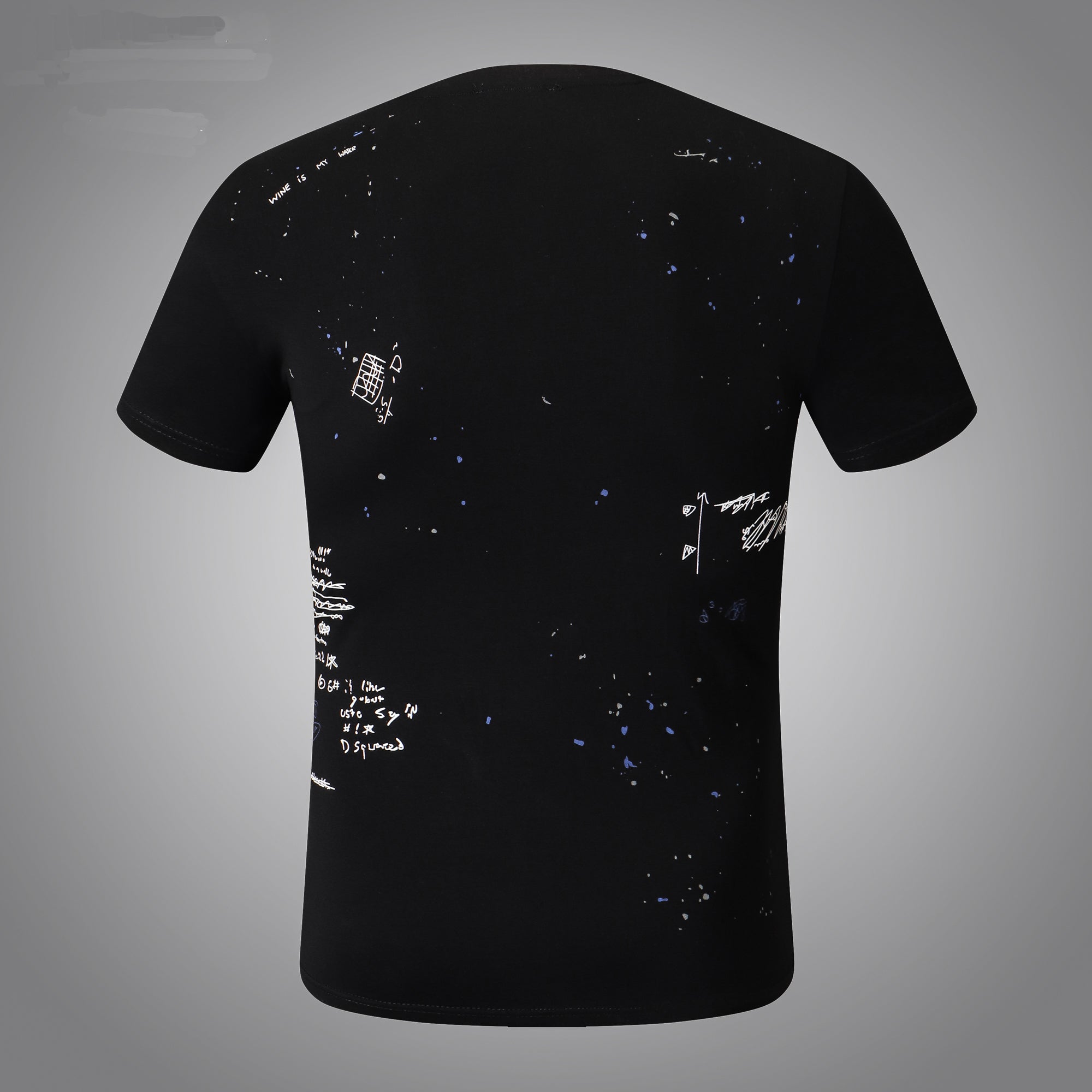 D2 Lettering Cotton T-shirt #33