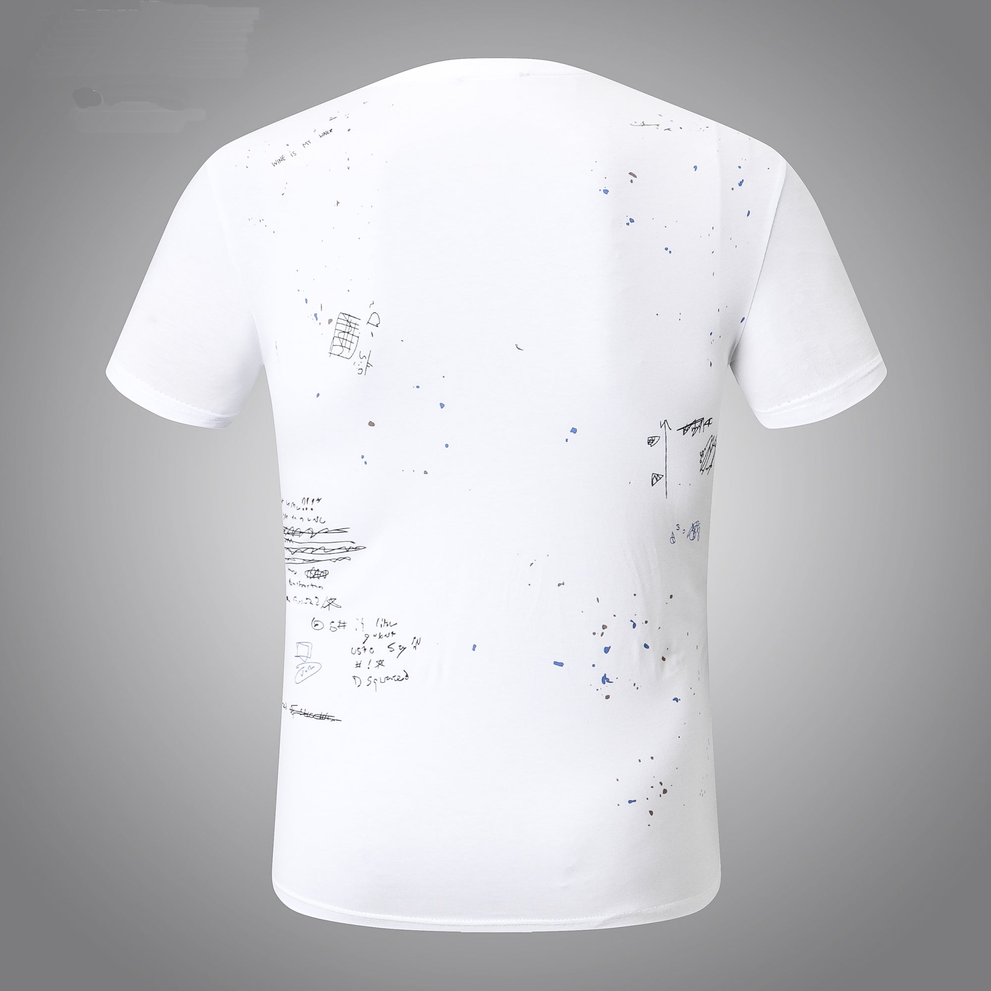 D2 Lettering Cotton T-shirt #33