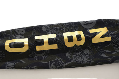 BAPE Black & Gold Camo Shark Hoodie