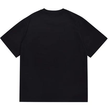 BAPE Yellow Camo Big Ape Head Men's T-Shirt - Black