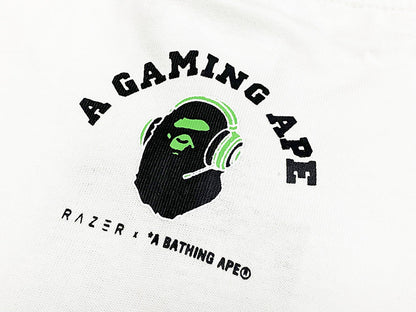 BAPE x Razer Headphones Ape Head Men's T-Shirt - Black