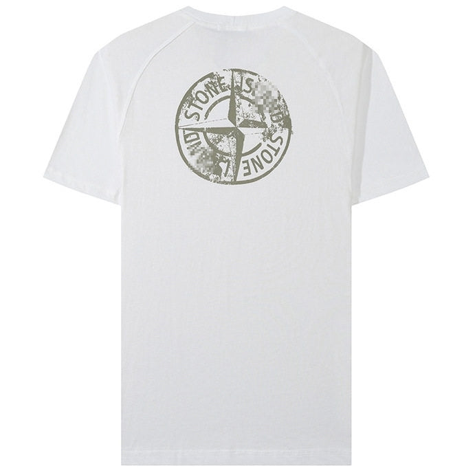 ST0NE lSLAND Pure Cotton T-Shirt #6