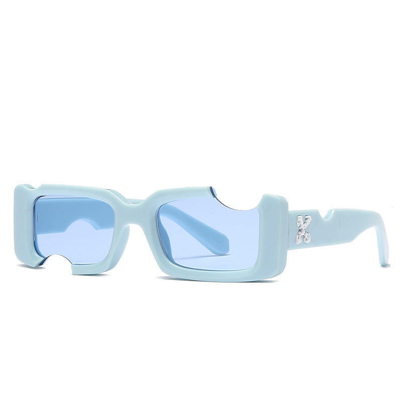 OFF-Whlte Arrow logo sunglasses #008