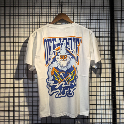 OFF-Whlte Arrow Logo Cotton T-shirt#1101