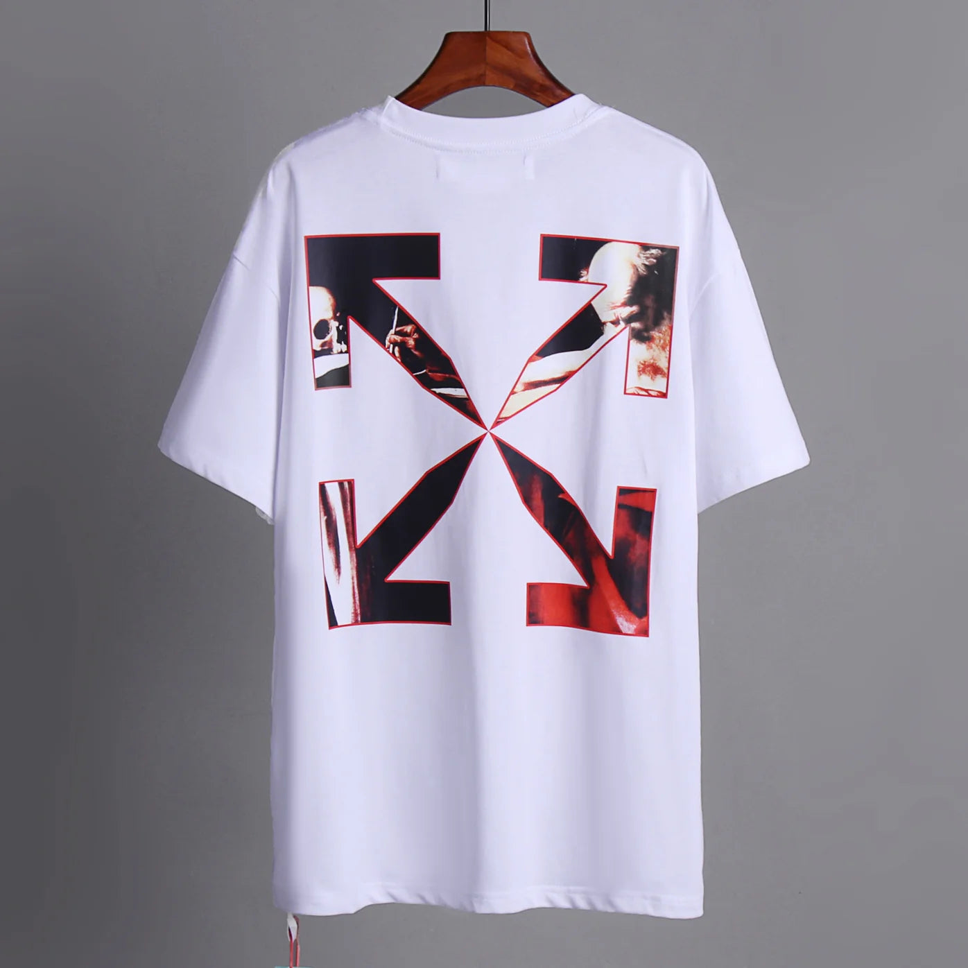OFF-Whlte Arrow Logo Cotton T-shirt-1020