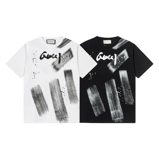 Gucci Graffiti Logo T-Shirt - Image 9