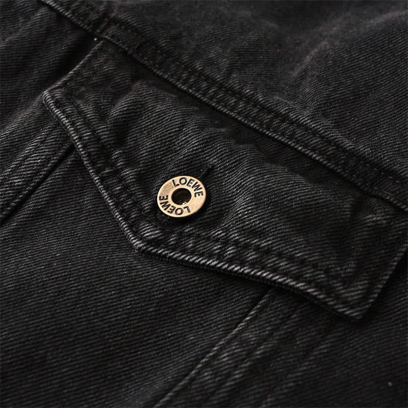 Lowe Embroidered Denim Jacket