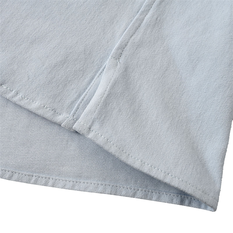 Lowe Cotton Long-Sleeve Hooded Shirt Jacket with Detachable Panels