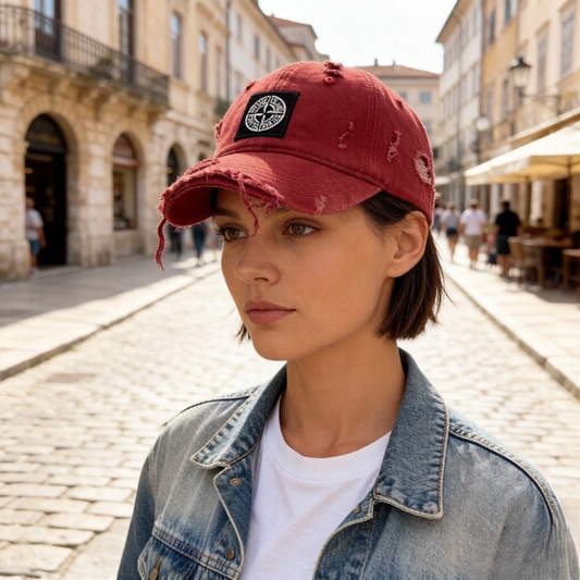 Stone Island Badge Unisex Baseball Cap #10