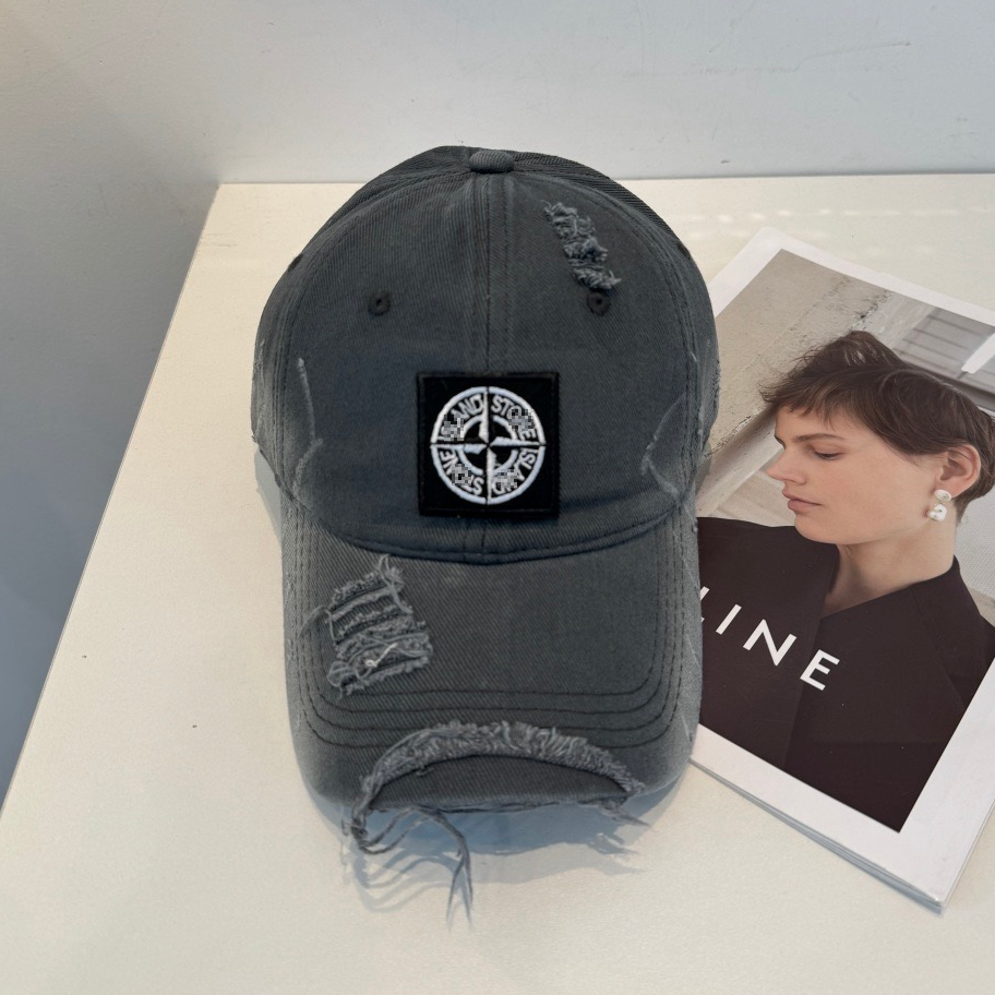 Stone Island Badge Unisex Baseball Cap #10