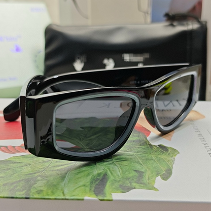 OFF-Whlte Arrow logo sunglasses#002