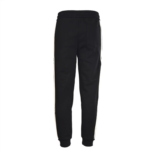 Lowe Fleece-Lined Sweatpants with Logo-Embroidered Webbing