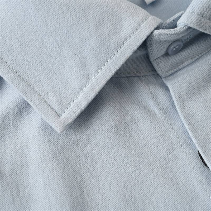Lowe Cotton Long-Sleeve Hooded Shirt Jacket with Detachable Panels