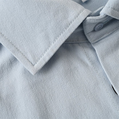 Lowe Cotton Long-Sleeve Hooded Shirt Jacket with Detachable Panels