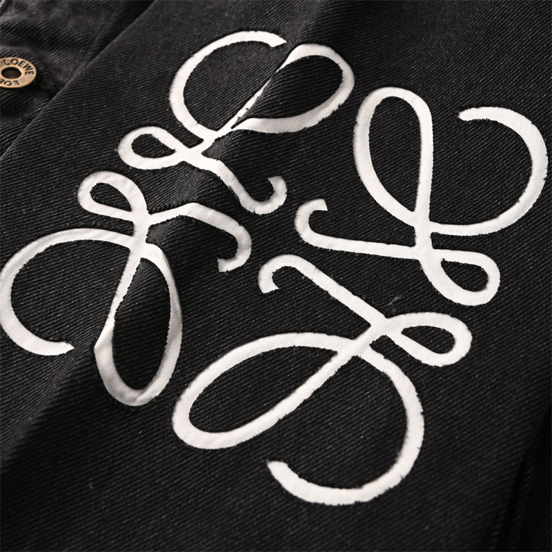 Lowe Embroidered Denim Jacket