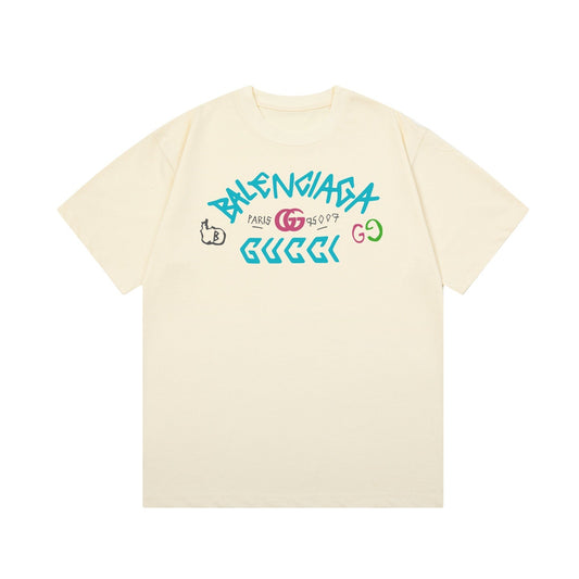 Gucci Logo Print T-Shirt - Image 1
