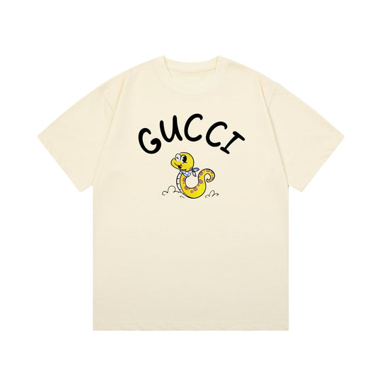 Gucci Snake Year Logo T-Shirt - Image 1