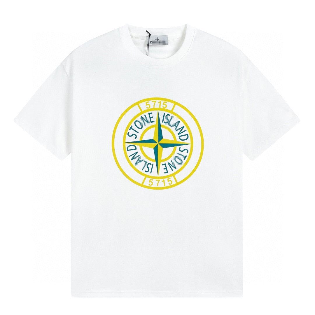ST0NE lSLAND Pure Cotton T-Shirt #21