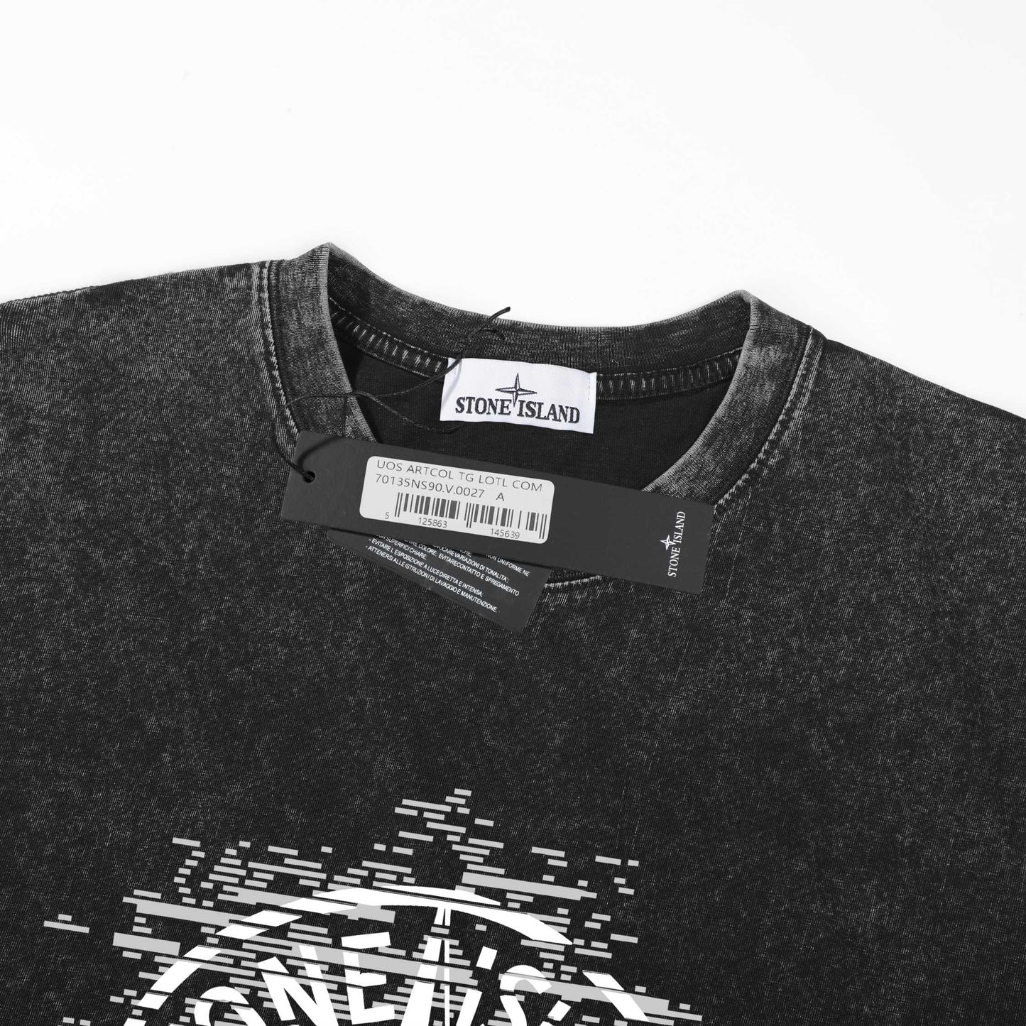 ST0NE lSLAND Pure Cotton T-Shirt #52