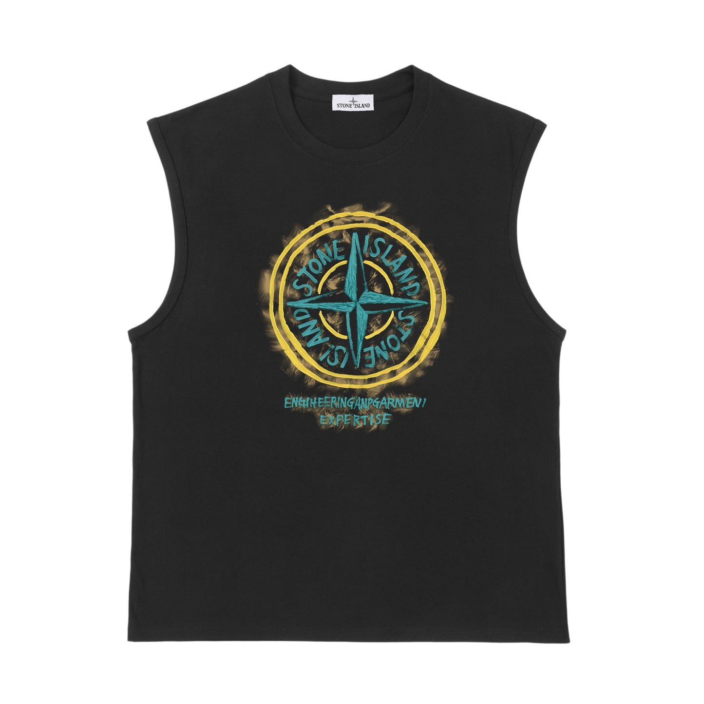 ST0NE lSLAND Pure Cotton T-Shirt #50