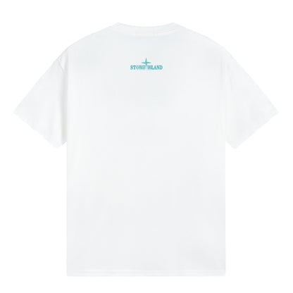 ST0NE lSLAND Pure Cotton T-Shirt #22