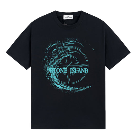 ST0NE lSLAND Pure Cotton T-Shirt #22