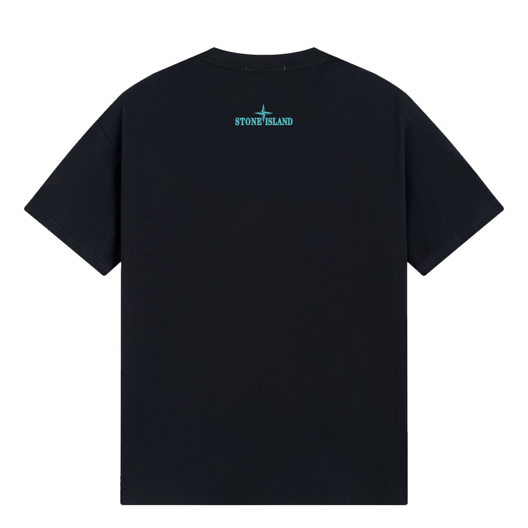 ST0NE lSLAND Pure Cotton T-Shirt #22