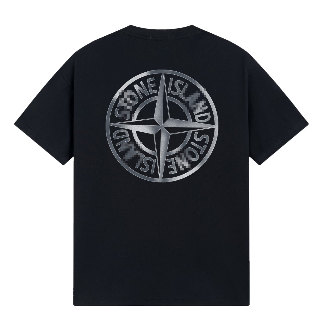 ST0NE lSLAND Pure Cotton T-Shirt #23