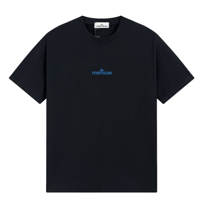 ST0NE lSLAND Pure Cotton T-Shirt #23