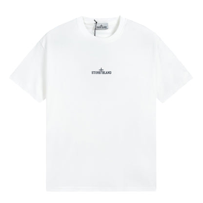 ST0NE lSLAND Pure Cotton T-Shirt #23