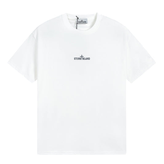 ST0NE lSLAND Pure Cotton T-Shirt #23