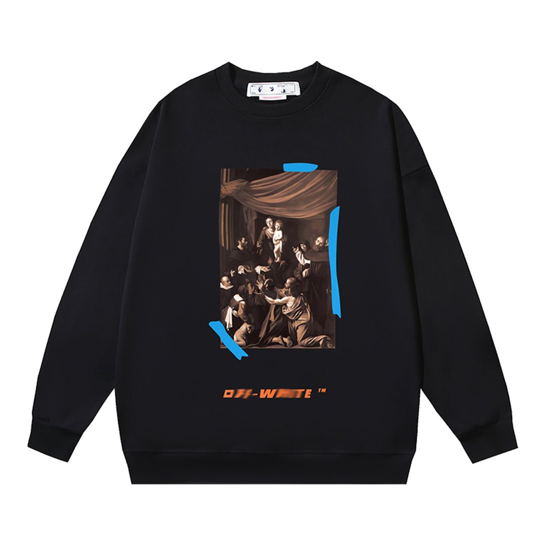 OFF-Whlte Arrow logo sports sweatshirt#7