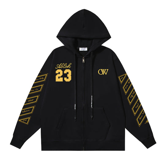 OFF-Whlte Arrow logo sports sweatshirt#1081