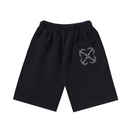 OFF-Whlte arrow print shorts#6