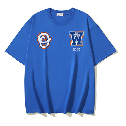 OFF-Whlte Arrow Logo Cotton T-shirt#1101